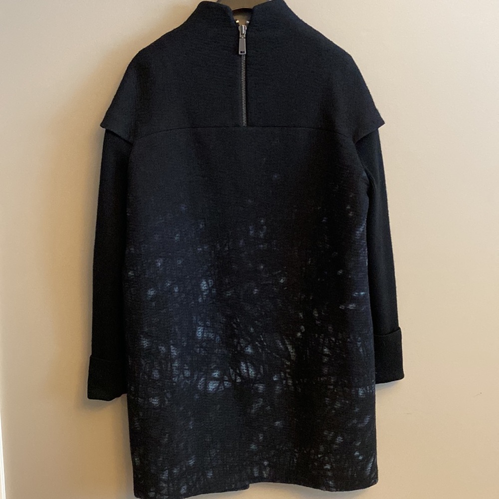 ELIE TAHARI| Minimalist Cocoon Coat - sz M - Picture 8 of 14